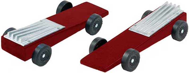 Weights for Pinewood Derby Cars